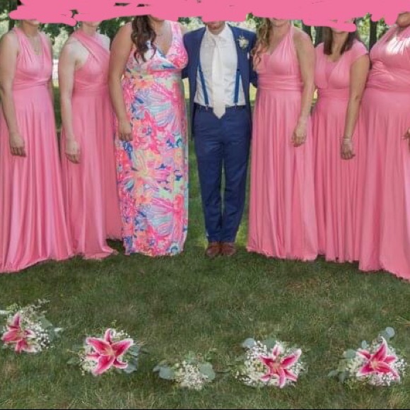 Pink Multi-Way Dress - Picture 3 of 3